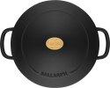 Garnek żeliwny okrągły Ballarini Bellamonte - Czarny, 5.5 ltr