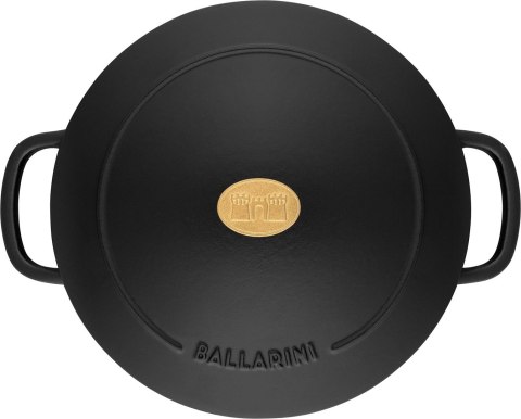 Garnek żeliwny okrągły Ballarini Bellamonte - Czarny, 5.5 ltr Garnek żeliwny okrągły Ballarini Bellamonte - Czarny, 5.5 ltr