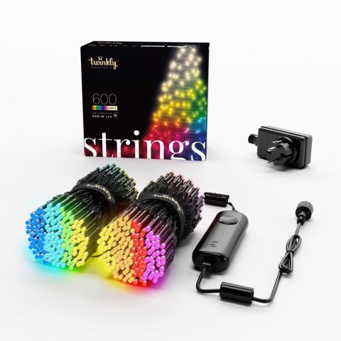 Inteligentne lampki choinkowe Twinkly Strings 600 RGBW Inteligentne lampki choinkowe Twinkly Strings 600 RGBW