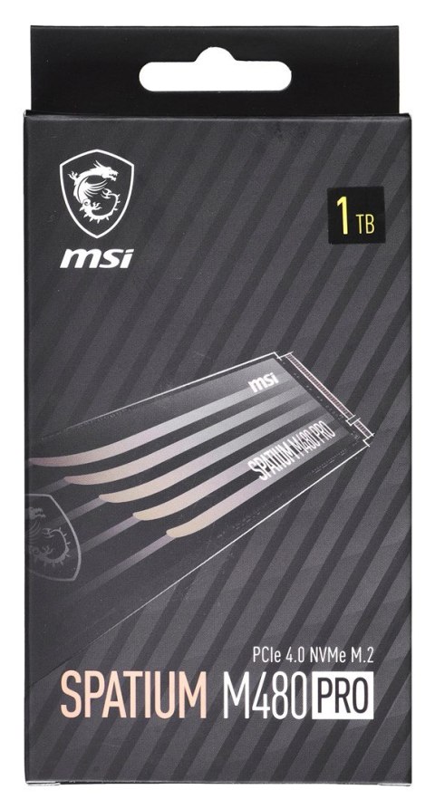 SSD M.2 2280 1TB SPATIUM M480/PRO S78-440L1G0-P83 MSI SSD M.2 2280 1TB SPATIUM M480/PRO S78-440L1G0-P83 MSI