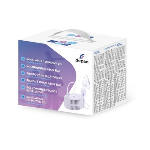 Cichy inhalator tłokowy dla całej rodziny EGI mark Cichy inhalator tłokowy dla całej rodziny EGI mark