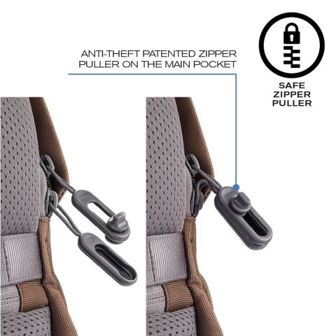 XD DESIGN PLECAK ANTYKRADZIEŻOWY BOBBY SOFT BRĄZOWY P/N: P705.796 XD DESIGN PLECAK ANTYKRADZIEŻOWY BOBBY SOFT BRĄZOWY P/N: P705.796