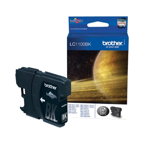 LC-1100BK INK CARTRIDGE BLACK/F/ MFC-6490CW 450 PGS LC-1100BK INK CARTRIDGE BLACK/F/ MFC-6490CW 450 PGS