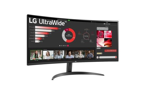 MONITOR LCD 34" VA/34WR50QC-B LG MONITOR LCD 34" VA/34WR50QC-B LG