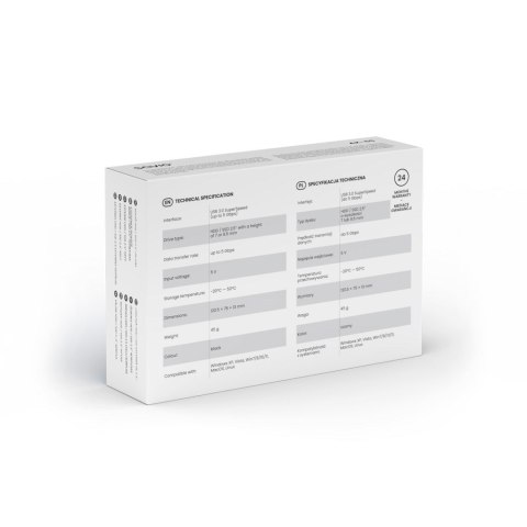 SAVIO ZEWNĘTRZNA OBUDOWA NA DYSK HDD/SDD 2,5", USB 3.0, AK-65 SAVIO ZEWNĘTRZNA OBUDOWA NA DYSK HDD/SDD 2,5", USB 3.0, AK-65