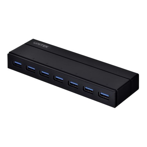 Adapter Unitek Y-3184 HUB 7xUSB 3.0 z zasilaczem i BC 1.2 Adapter Unitek Y-3184 HUB 7xUSB 3.0 z zasilaczem i BC 1.2