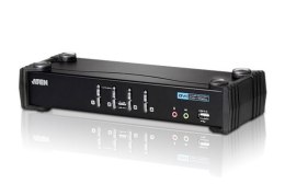 Aten 4-portowy przełącznik KVMP USB DVI/AUDIO ATEN | 4-portowy port USB DVI/Audio KVMP™ Switc