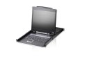 Aten CL1308N-ATA-AG 8-portowy przełącznik KVM PS/2-USB VGA 19" LCD Aten