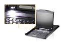 Aten CL1308N-ATA-AG 8-portowy przełącznik KVM PS/2-USB VGA 19" LCD Aten