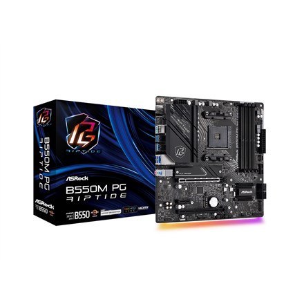B550M PG RIPTIDE M-ATX AM4 4/DDR4 B550M PG RIPTIDE M-ATX AM4 4/DDR4