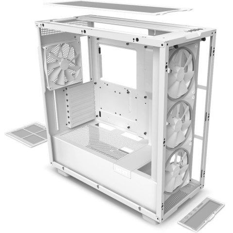 CASE MIDITOWER ATX W/O PSU/WHITE H7 ELITE NZXT CASE MIDITOWER ATX W/O PSU/WHITE H7 ELITE NZXT