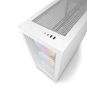 CASE MIDITOWER ATX W/O PSU/WHITE H7 FLOW RGB NZXT