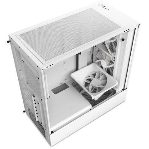 NZXT H5 Flow RGB Midi-Tower - biały NZXT H5 Flow RGB Midi-Tower - biały