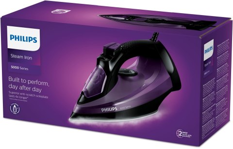 Philips | DST5030/80 | Żelazko parowe | 2400 W | Pojemność zbiornika na wodę 320 ml | Ciągła para 45 g/min | Wydajność silnego u Philips | DST5030/80 | Żelazko parowe | 2400 W | Pojemność zbiornika na wodę 320 ml | Ciągła para 45 g/min | Wydajność silnego u