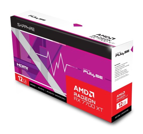 VGA PCIE16 RX7700XT 12GB GDDR6/PULSE 11335-04-20G SAPPHIRE VGA PCIE16 RX7700XT 12GB GDDR6/PULSE 11335-04-20G SAPPHIRE
