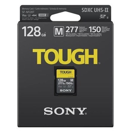 Karta pamięci Sony Tough UHS-II 128 GB SDXC Flash klasy 10 Karta pamięci Sony Tough UHS-II 128 GB SDXC Flash klasy 10