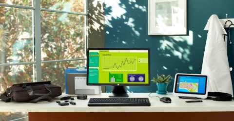 Przejściówka HP HDMI na VGA czarna X1B84AA Przejściówka HP HDMI na VGA czarna X1B84AA