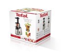 TEFAL | Wyciskarka wolnoobrotowa | ZC255B38 | Typ: Elektryczny | Srebrny/czarny | 200 W | Bardzo duży wkład owocowy | Liczba prę