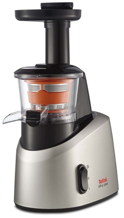 TEFAL | Wyciskarka wolnoobrotowa | ZC255B38 | Typ: Elektryczny | Srebrny/czarny | 200 W | Bardzo duży wkład owocowy | Liczba prę TEFAL | Wyciskarka wolnoobrotowa | ZC255B38 | Typ: Elektryczny | Srebrny/czarny | 200 W | Bardzo duży wkład owocowy | Liczba prę