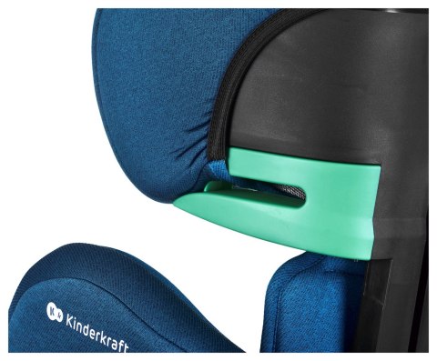 Kinderkraft Fotel Junior Fix 2 i-Size 100-150cm Harbor Blue Kinderkraft Fotel Junior Fix 2 i-Size 100-150cm Harbor Blue