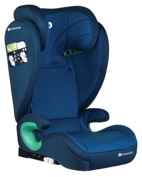 Kinderkraft Fotel Junior Fix 2 i-Size 100-150cm Harbor Blue Kinderkraft Fotel Junior Fix 2 i-Size 100-150cm Harbor Blue