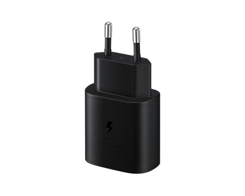 Ładowarka sieciowa Samsung 25W Travel Adapter (w/o cable) Black Ładowarka sieciowa Samsung 25W Travel Adapter (w/o cable) Black