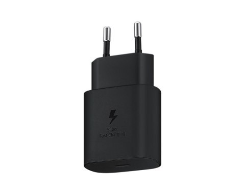 Ładowarka sieciowa Samsung 25W Travel Adapter (w/o cable) Black Ładowarka sieciowa Samsung 25W Travel Adapter (w/o cable) Black