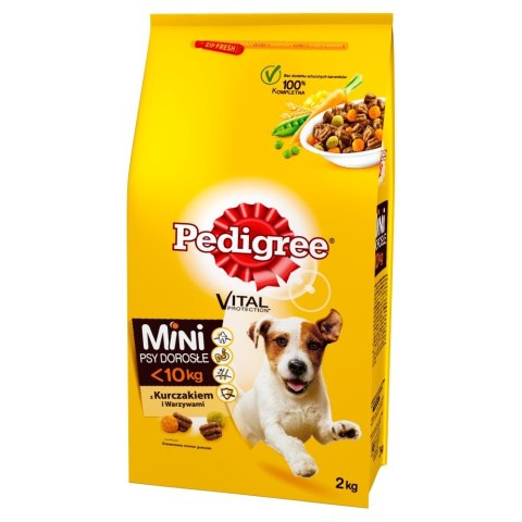 PEDIGREE Adult Mini Drób z Warzywami 2kg PEDIGREE Adult Mini Drób z Warzywami 2kg
