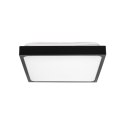 Plafon V-TAC 30W LED Kwadrat IP44 42x42cm Czarny VT-8630B-SQ 6500K 3000lm