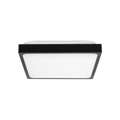 Plafon V-TAC 30W LED Kwadrat IP44 42x42cm Czarny VT-8630B-SQ 6500K 3000lm Plafon V-TAC 30W LED Kwadrat IP44 42x42cm Czarny VT-8630B-SQ 6500K 3000lm