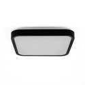 Plafon V-TAC 36W LED Kwadrat 42x42cm Natynkowy Pilot Czujnik Ruchu IP44 Czarny VT-8630S 4000K 3820lm