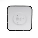 Plafon V-TAC 36W LED Kwadrat 42x42cm Natynkowy Pilot Czujnik Ruchu IP44 Czarny VT-8630S 4000K 3820lm