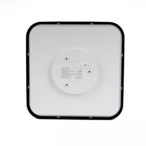 Plafon V-TAC 36W LED Kwadrat 42x42cm Natynkowy Pilot Czujnik Ruchu IP44 Czarny VT-8630S 4000K 3820lm Plafon V-TAC 36W LED Kwadrat 42x42cm Natynkowy Pilot Czujnik Ruchu IP44 Czarny VT-8630S 4000K 3820lm