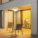 Plafon V-TAC 36W LED Okrągły 42cm Natynkowy IP44 Czarny VT-8630B 4000K 3820lm