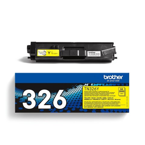TN-326Y TONER CARTRIDGE YELLOW/F/ HL-L8250CDN 3500PGS TN-326Y TONER CARTRIDGE YELLOW/F/ HL-L8250CDN 3500PGS