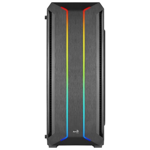 Aerocool Skyline ARGB V1 Midi-Tower, szkło akrylowe - czarne