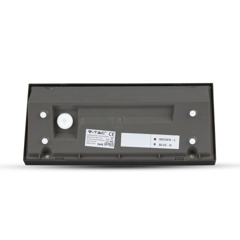 Oprawa Ścienna V-TAC 12W LED Ukośna Czarna IP65 VT-8054 4000K 1250lm Oprawa Ścienna V-TAC 12W LED Ukośna Czarna IP65 VT-8054 4000K 1250lm