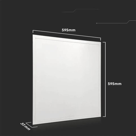 Panel LED V-TAC 36W 600x600 LED Backlight 33mm 120Lm/W VT-6436 6400K 4320lm 5 Lat Gwarancji Panel LED V-TAC 36W 600x600 LED Backlight 33mm 120Lm/W VT-6436 6400K 4320lm 5 Lat Gwarancji