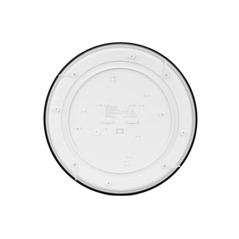 Plafon V-TAC 18W LED Okrągły 30cm Natynkowy Pilot Czujnik Ruchu IP44 Czarny VT-8618S 4000K 1830lm Plafon V-TAC 18W LED Okrągły 30cm Natynkowy Pilot Czujnik Ruchu IP44 Czarny VT-8618S 4000K 1830lm