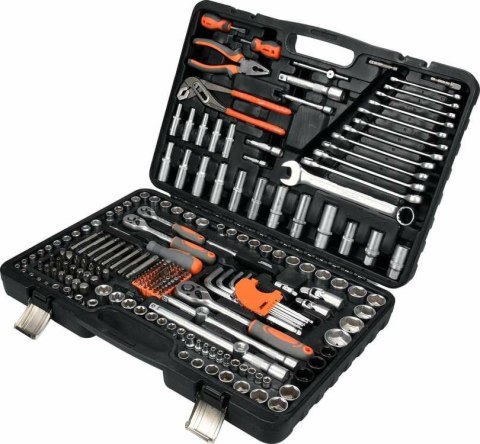STHOR ZESTAW KLUCZY 225el 1/2"/3/8"/1/4" STHOR ZESTAW KLUCZY 225el 1/2"/3/8"/1/4"