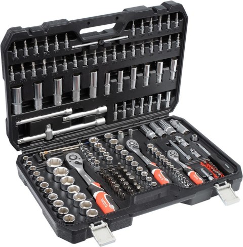 YATO ZESTAW KLUCZY 1/4" , 3/8" , 1/2" 173 elem. XXL 38931 YATO ZESTAW KLUCZY 1/4" , 3/8" , 1/2" 173 elem. XXL 38931