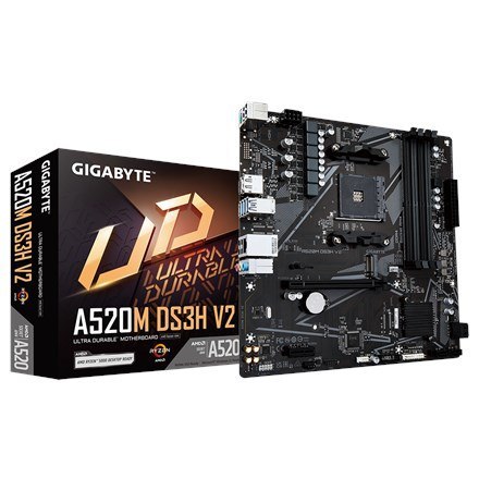 MB AMD A520 SAM4 MATX/A520M DS3H V2 1.1 GIGABYTE MB AMD A520 SAM4 MATX/A520M DS3H V2 1.1 GIGABYTE