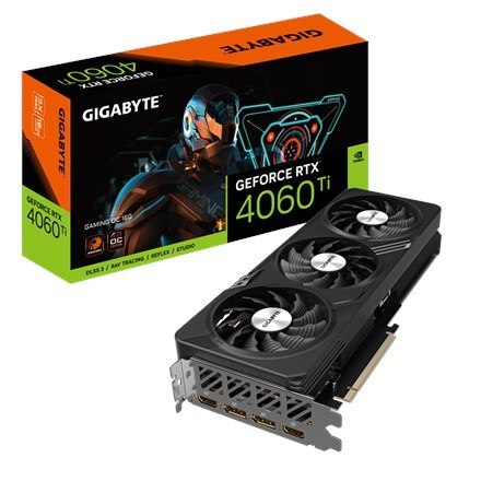 VGA PCIE16 RTX4060TI 16GB/N406TGAMING OC-16GD GIGABYTE VGA PCIE16 RTX4060TI 16GB/N406TGAMING OC-16GD GIGABYTE