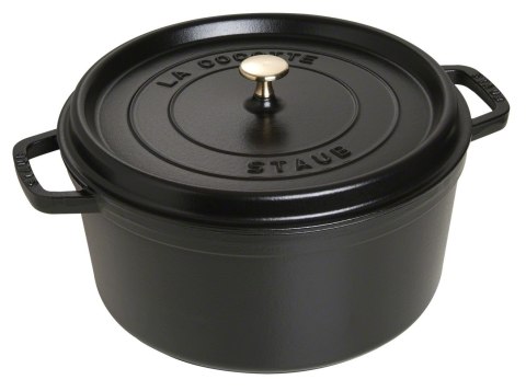 Garnek żeliwny okrągły STAUB 40509-863-0 - czarny 8.35 ltr Garnek żeliwny okrągły STAUB 40509-863-0 - czarny 8.35 ltr