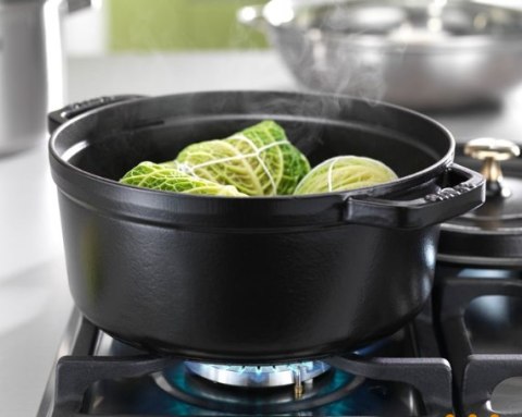 Garnek żeliwny okrągły STAUB 40509-863-0 - czarny 8.35 ltr Garnek żeliwny okrągły STAUB 40509-863-0 - czarny 8.35 ltr