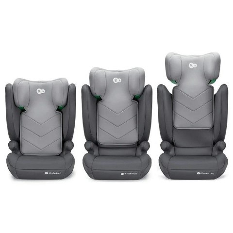 Kinderkraft fotelik samochodowy I-SPARK i-Size 100-150cm szary Kinderkraft fotelik samochodowy I-SPARK i-Size 100-150cm szary