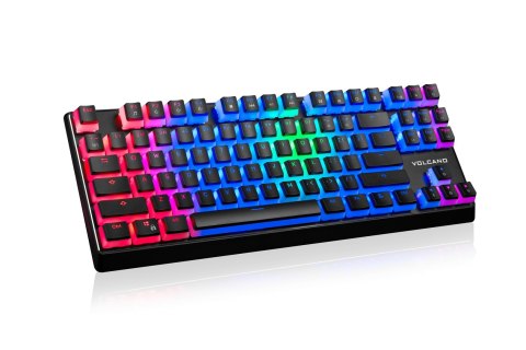 MODECOM VOLCANO LANPARTY PRZEWODOWA KLAWIATURA MECHANICZNA RGB (NIEBIESKI PRZEŁĄCZNIK OUTEMU) PUDDING EDITION, CZARNA MODECOM VOLCANO LANPARTY PRZEWODOWA KLAWIATURA MECHANICZNA RGB (NIEBIESKI PRZEŁĄCZNIK OUTEMU) PUDDING EDITION, CZARNA