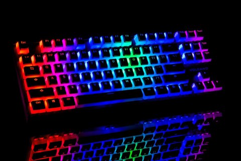 MODECOM VOLCANO LANPARTY PRZEWODOWA KLAWIATURA MECHANICZNA RGB (NIEBIESKI PRZEŁĄCZNIK OUTEMU) PUDDING EDITION, CZARNA MODECOM VOLCANO LANPARTY PRZEWODOWA KLAWIATURA MECHANICZNA RGB (NIEBIESKI PRZEŁĄCZNIK OUTEMU) PUDDING EDITION, CZARNA