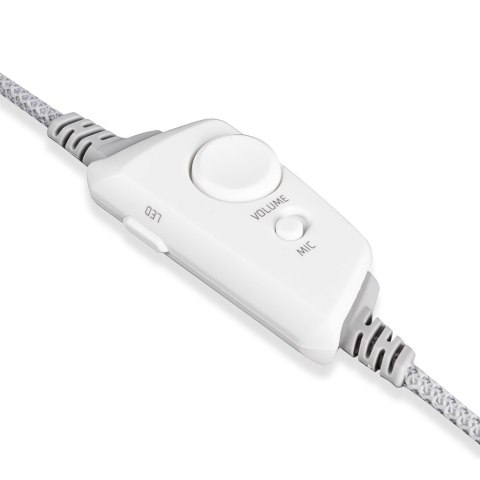 MODECOM VOLCANO MC-899 PROMETHEUS BIAŁE SŁUCHAWKI NAGŁOWNE Z MIKROFONEM MODECOM VOLCANO MC-899 PROMETHEUS BIAŁE SŁUCHAWKI NAGŁOWNE Z MIKROFONEM