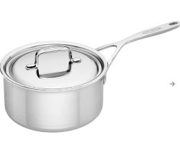 Rondelek stalowy z pokrywką DEMEYERE 5-Plus 40850-850-0 - 2.2 ltr